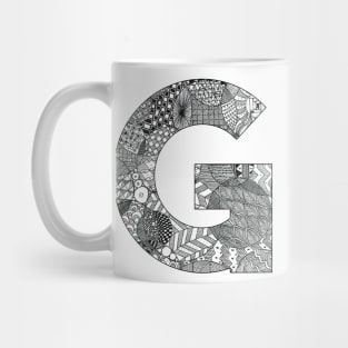 Zentangle G Mug